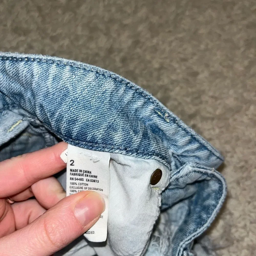 COPY - American Eagle High Rise Jean shorts size 2